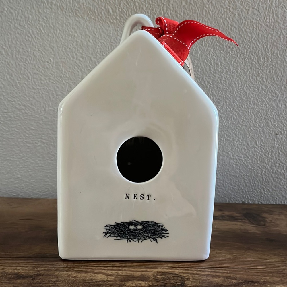 Rae Dunn NEST bird house